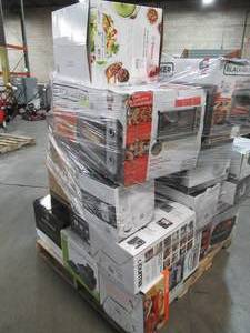 lot 444 image: WHOLESALE MIXED PALLET OF MISCELLANEOUS SMALL KITCHEN APPLIANCES AND MORE