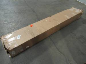 lot 715 image: CASE OF (5) White Composite Fence End Post Sleeves. (Post Sleeve Measurement 5 X 5 X 96). NEW