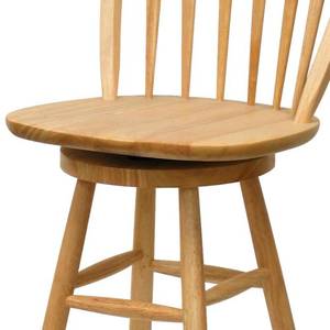 lot 328 image: Winsome Wood Natural Counter Swivel Bar Stool, 89624.