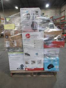 lot 164 image: WHOLESALE MIXED PALLET OF VACUUMS AND GARMENT STEAMERS