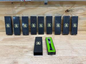 LUCKY BRAND Lot of 10-  Leather Rope Bracelets Clover Charm