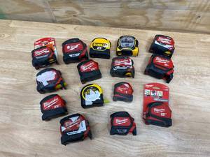 Lot of Tape Measures