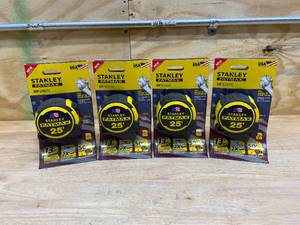 STANLEY Lot of 4-  FATMAX 25 ft. Tape Measures