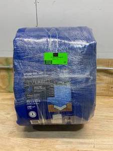 EVERBILT 40 ft. x 60 ft. Blue Medium Duty Tarp