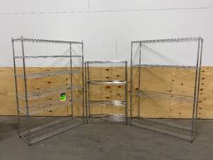 HDX Lot of 3 Shelving Units