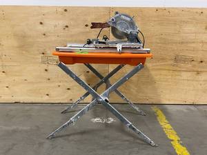 RIDGID 9 Amp Corded 7 in. Wet Tile Saw with Stand