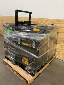 Lot of DEWALT and HUSKY Rolling Tool Boxes
