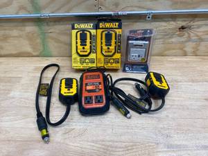 Lot of 6-  Power Inverters by DEWALT and BLACK  DECKER