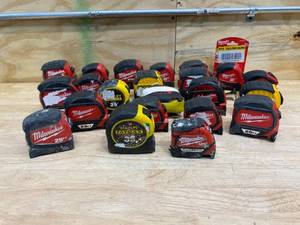 Lot of Tape Measures