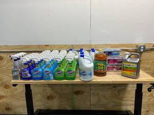 Lot of Cleaning Supplies