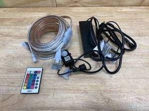 DALS 24 ft. White Smart Outdoor Integrated LED Landscape Rope Light RGB Wi-Fi LED Tape