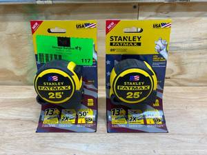 STANLEY Lot of 2-  FATMAX 25 ft. Tape Measures