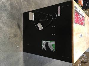 Husky 46 in - 9 drawers Heavy Duty Mobile Workbench bottom corner damage see pictures