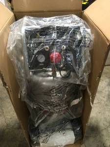 Husky 20 Gal. Vertical Electric-Powered Silent Air Compressor not used