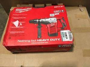 Milwaukee 1 916in. SDS-Max Rotary Hammer Kit, Model# 5317-21 open in working condition
