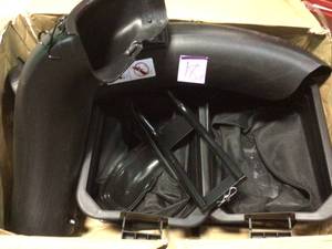 lot 18 image: 30 in. Bagger for RYOBI Riding Mower by RYOBI in good condition