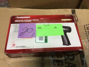 lot 20 image: Vibration Damped Medium Stroke Air Hammer by Husky in good condition