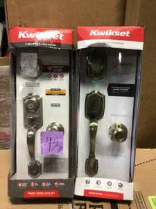 lot 42 image: Lot of 2 Door Entry Sets see pictures
