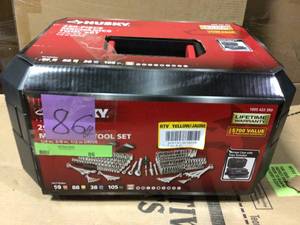lot 86 image: Mechanics Tool Set (290-Piece) by Husky in good condition