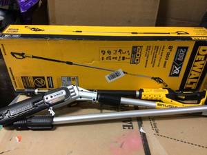 lot 87 image: 8 in. 20V MAX Cordless Pole Saw (Tool Only) by DEWALT in good condition