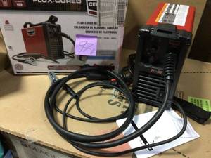 lot 97 image: 90 Amp FC90 Flux Core Wire Feed Welder and Gun, 120V by Century in good condition