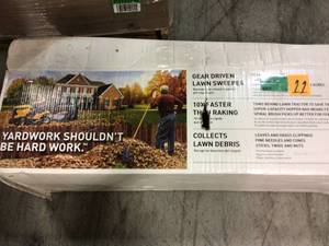 lot 11 image: 50 in. 26 cu. ft. Lawn Sweeper by AllFitHDnot used