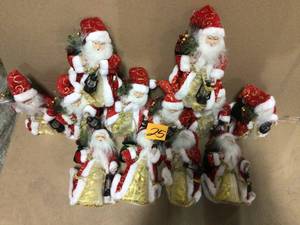 lot 25 image: LOT OF RADIANT TREASURES FIBER OPTIC SANTA