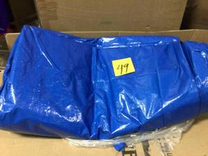 lot 49 image: Everbilt 16 ft. x 20 ft. Blue Medium Duty Tarp