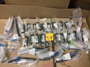 lot 54 image: Extensity 8 in (203 mm) Center-to-Center Oil-Rubbed Bronze Appliance Pull by Amerock