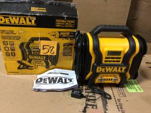 lot 58 image: DEWALT 1400 Amp Professional Digital Power Station