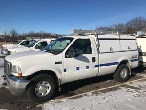 2003 FORD F-250 - PICKUP - TOPPER - 5.4 LITER TRITON - TONS OF STORAGE - NICE TOPPER - #(1247) NICE TRUCK 