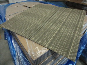 lot 210 image: TANDUS CENTIVA COMMERCIAL CARPET TILE