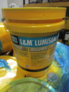 lot 348 image: LUMISEAL FX WATER BASED ACRYLIC SEALING COMPOUND