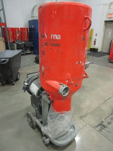lot 502 image: HUSQVARNA DUST EXTRACTION  VACUUM UNIT WITH HEPA FILTERS