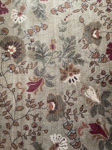 lot 46 image: Mohawk Home Sage Green Floral Rug