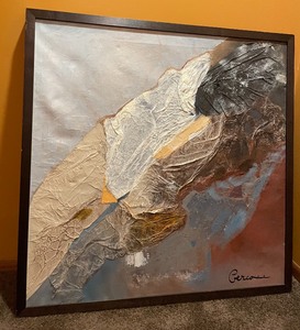 lot 97 image: Mixed Media Abstract Art by Gerco
