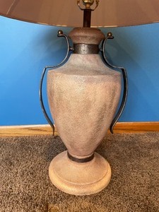 lot 76 image: Lancer White Corporation Lamp