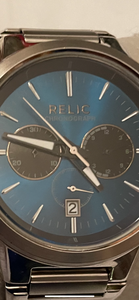 lot 113 image: Mens Relic Chronograph Watch