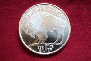 2013 1 Oz. Buffalo Silver Round