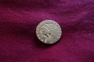 1911 $2.50 Indian Head Gold Coin