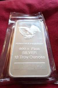 10 Oz. Silver Bullion Bar