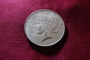 1922-D Peace Dollar