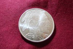 2013 1 Oz. Buffalo Silver Round