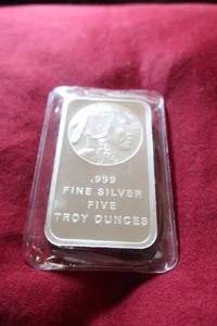 5 Oz. Silver Bar