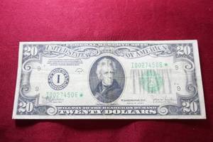 1934 C $20 Star Note
