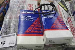 lot 99 image: Lot of (2) AC Delco Battery Cables