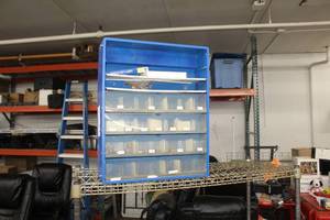 lot 93 image: Parts Organizer Storage Cabinet