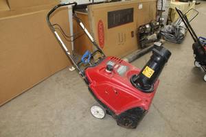 lot 246 image: Toro Power Clear 721R-C Commercial  21 Width Snowblower 212cc OHV 4-Cycle Engine Extended Life Paddle 38761
