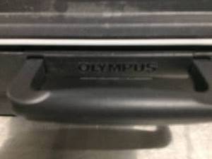 lot 8 image: Olympus Endoscopy Black Plastic Case with Hard Foam Inserts for Endoscopes