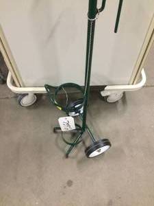 lot 50 image: Oxygen Tank Cart